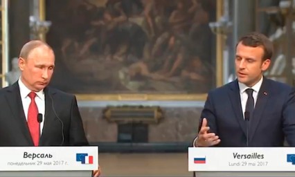 Acusa Macron a medios rusos de intervenir en elecci&oacute;n francesa