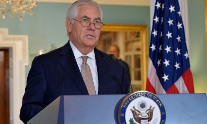 Declina Tillerson participar en reuni&oacute;n de la OEA en Canc&uacute;n