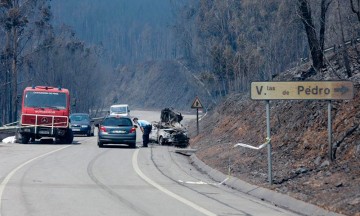Mueren 62 por incendio forestal en Portugal
