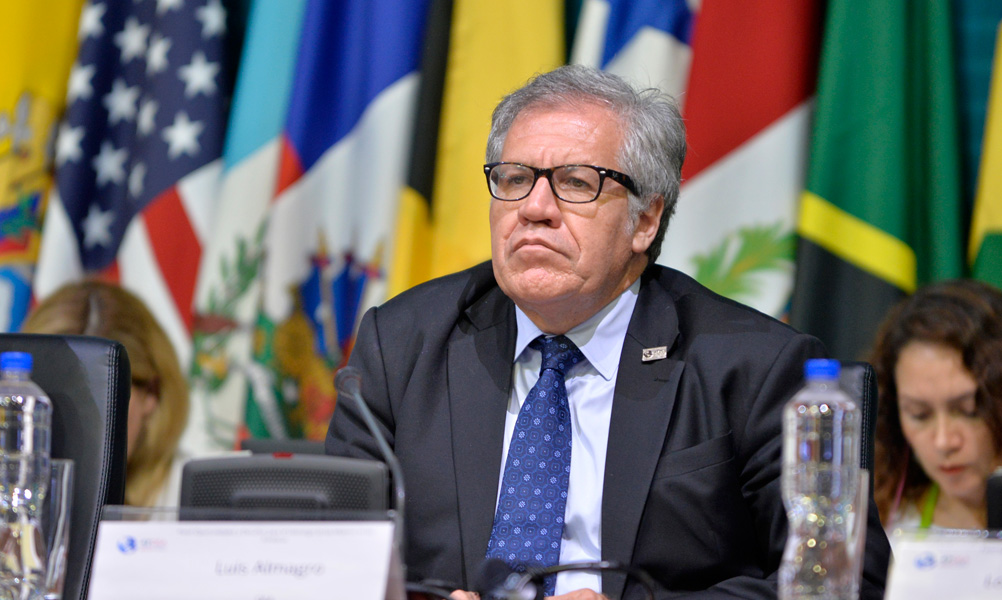 Ofrece Almagro dimitir de la OEA por “libertad de Venezuela”