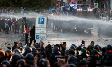 Reciben con protestas a los l&iacute;deres del G20