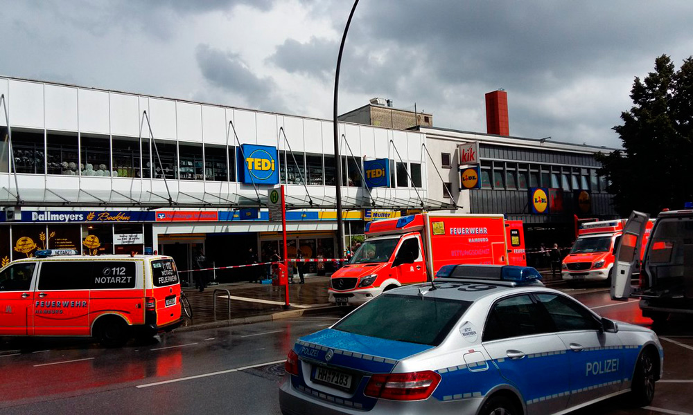 Ataque con cuchillo en Hamburgo deja un muerto