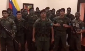 Desconoce grupo armado gobierno de Venezuela