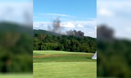 Cae helic&oacute;ptero en Charlottesville tras choque racial: 2 muertos