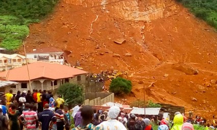 Estiman 312 muertos por inundaciones en Sierra Leona