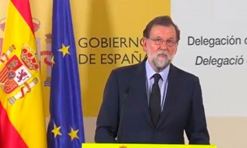 Rajoy llama a la unidad ante el atentado terrorista