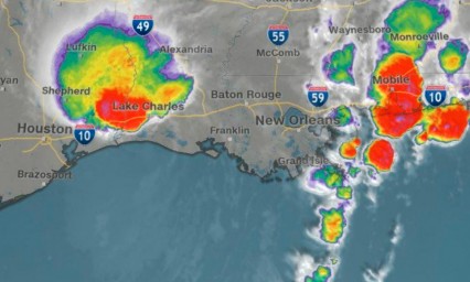 Harvey vuelve como tormenta tropical a Luisiana
