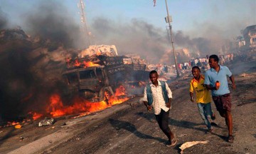 Mueren 231 personas por ataque terrorista en Somalia