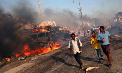 Mueren 231 personas por ataque terrorista en Somalia
