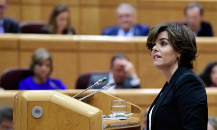 Vicepresidenta de Espa&ntilde;a toma mando en Catalu&ntilde;a