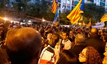 Marchan en Barcelona por liberaci&oacute;n de l&iacute;deres separatistas