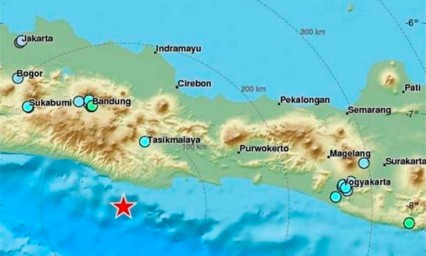 Sismo de 6.5 sacude isla de Java
