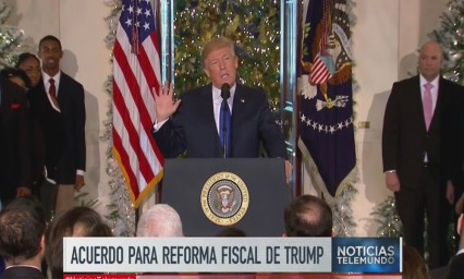 Aprueban Reforma Fiscal de Trump