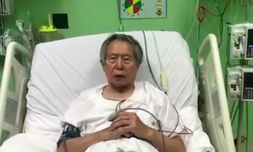 Alberto Fujimori pide perdón desde un hospital