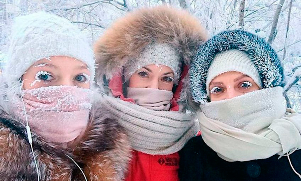 Registran temperaturas de -65° en Siberia