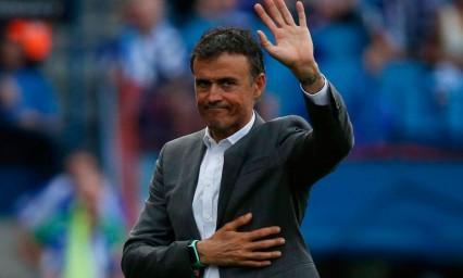 Luis Enrique, nuevo entrenador de la liga espa&ntilde;ola