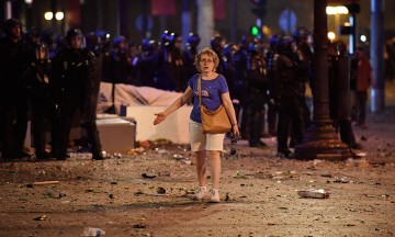 Festejos por triunfo de Francia en Mundial terminan en disturbios