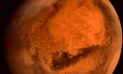 Hallan lago en Marte