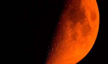 En vivo: eclipse de luna m&aacute;s largo del siglo  &nbsp;&nbsp;