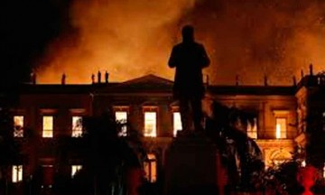 &iquest;Que caus&oacute; incendio en el museo de Rio de Janeiro?
