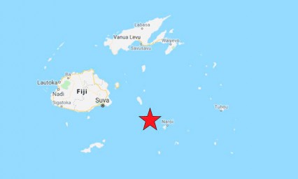 Sacude terremoto de 8.1 islas de Fiji