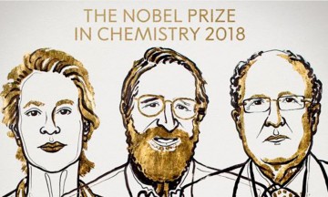 Galardonan con Nobel de Qu&iacute;mica 2018 a Frances Arnold, George Smith y Gregory Winter