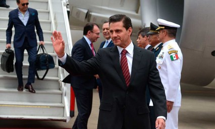 Llega Pe&ntilde;a Nieto a Buenos Aires para su &uacute;ltimo G20