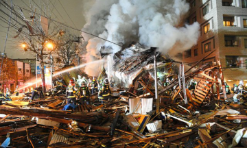 Al menos 41 heridos por explosi&oacute;n en restaurante de Jap&oacute;n