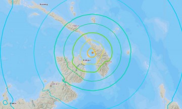 Terremoto de magnitud 7.5 sacude el este de Pap&uacute;a Nueva Guinea