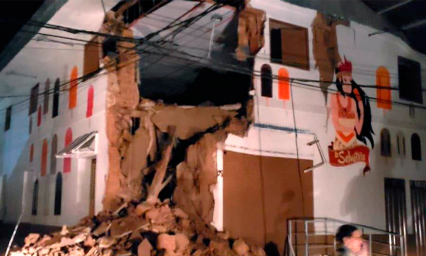 Fuerte sismo de magnitud 8.3 originado en Per&uacute; sacude Colombia