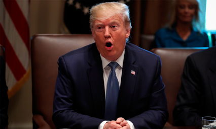 Estallan contra actitud de Trump