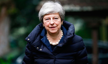 May le promete su total apoyo a Boris