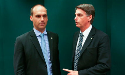 Hijo de Bolsonaro visitar&aacute; a Trump