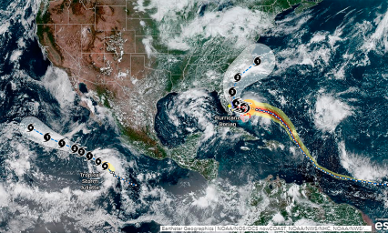 Hurac&aacute;n Dorian ataca el noreste de Bahamas