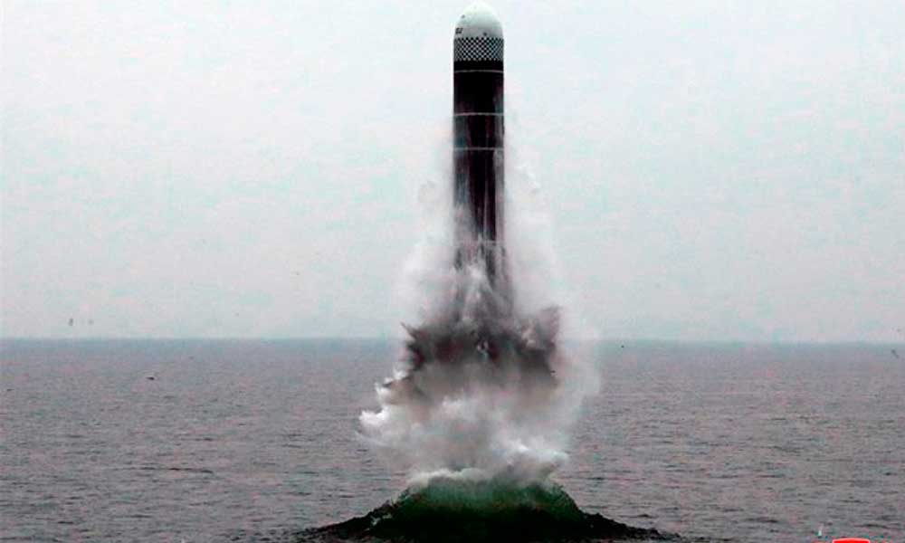 Corea del Norte lanza un nuevo misil