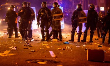 Protestas generan caos en Barcelona