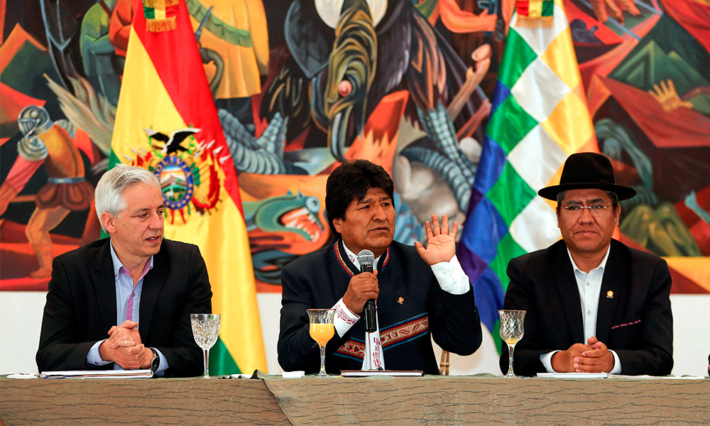 No tengo nada que ocultar: Evo Morales