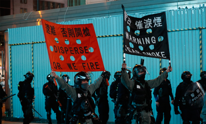 La econom&iacute;a de Hong Kong entra en recesi&oacute;n t&eacute;cnica