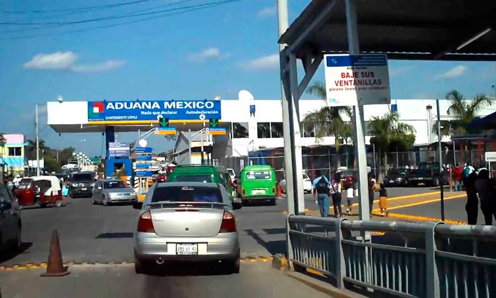 Buscan combatir el contrabando aduanero entre México y Guatemala