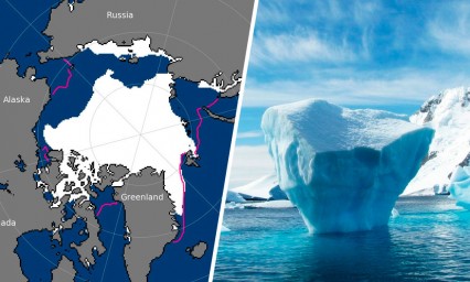Hielo del &Aacute;rtico se redujo a niveles sin precedentes en octubre