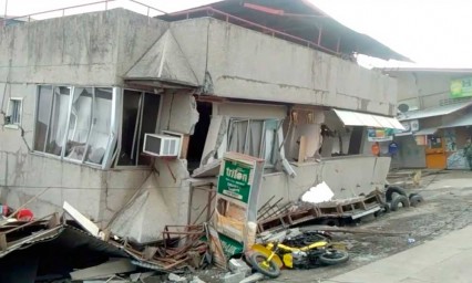 [FOTOS] Terremoto en Filipinas; 4 muertos y m&aacute;s de 60 heridos
