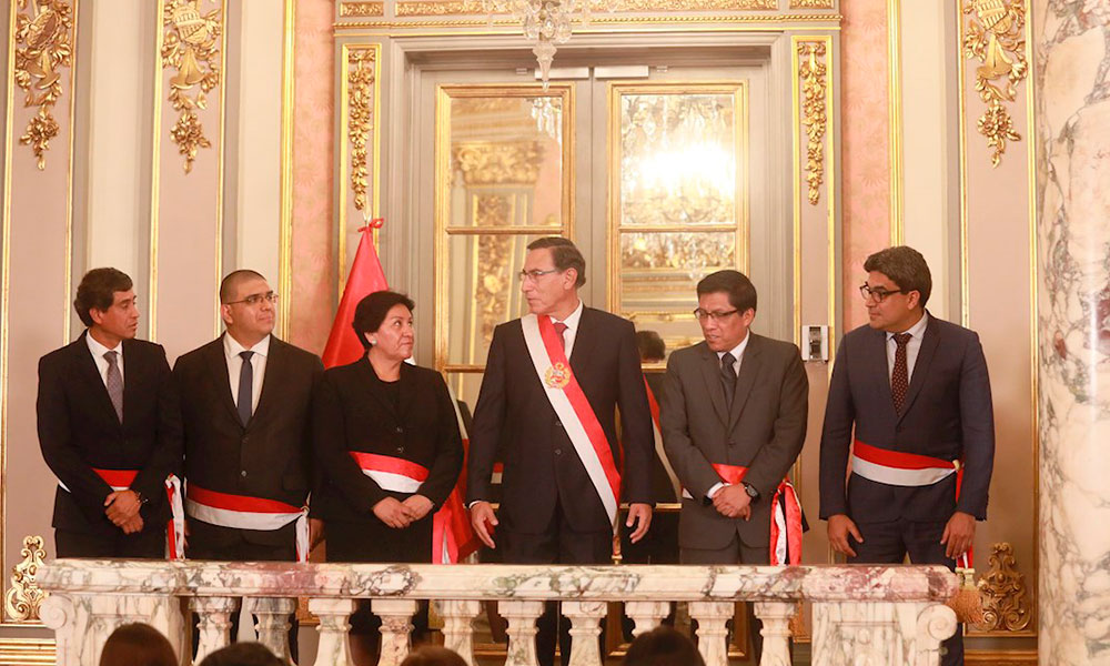 En Perú, relevan a 3 nuevos ministros