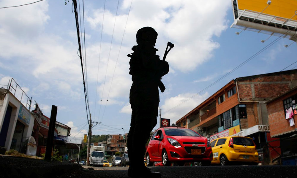 Guerrilla colombiana inicia paro armado de 72 horas