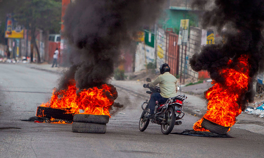 Protestan en Haití tras el tiroteo en Puerto Príncipe 