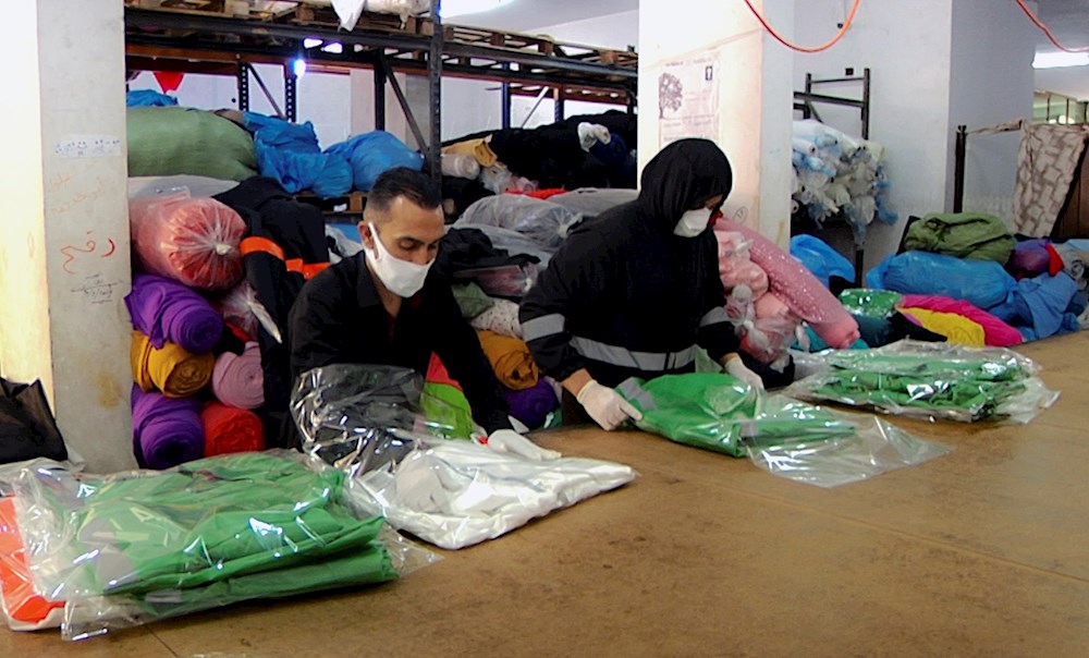 Gaza exporta más de 600 mil mascarillas para ayudar a combatir el coronavirus
