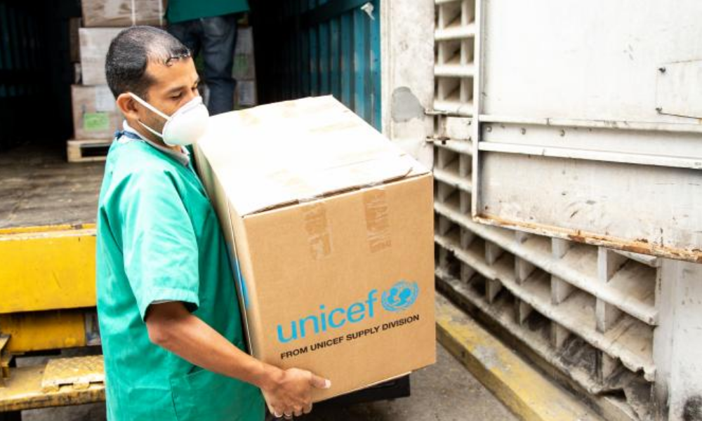 Extiende Unicef entrega de insumos médicos en Latinoamérica 