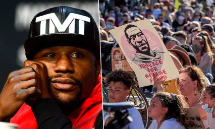 Los servicios funerarios de George Floyd ser&aacute;n pagados por Mayweather Jr 