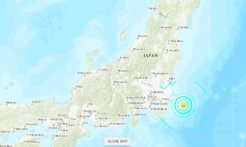 Japón registra sismo de 6.2 grados; un día después de México