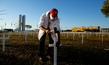 Por quinto d&iacute;a, Brasil supera los mil contagios diarios