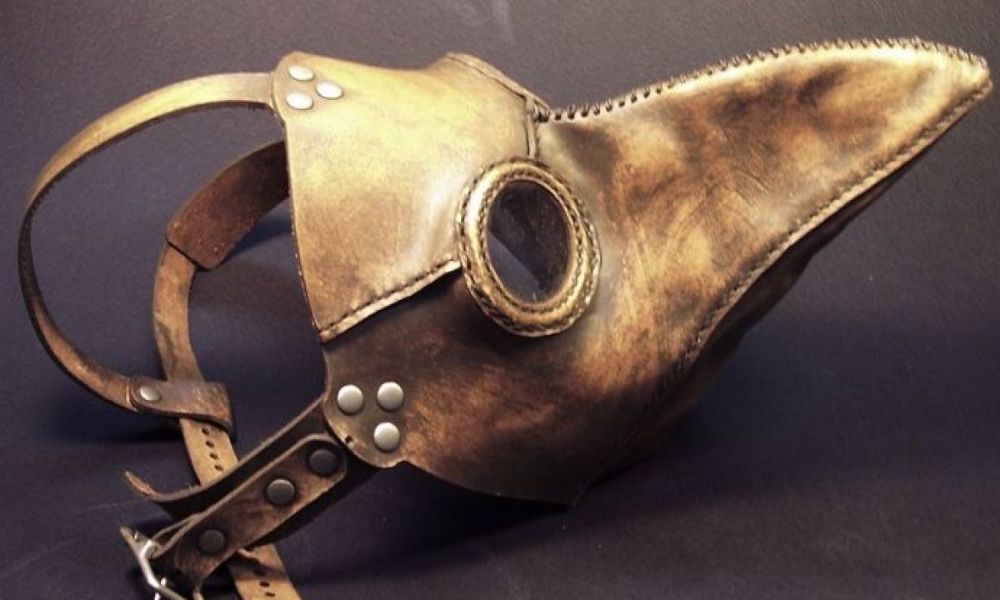 ¿Por qué las máscaras para la peste negra eran puntiagudas?